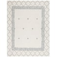 thumbnail image 1 of SAFAVIEH Casablanca Claudia Medallion Area Rug, Ivory/Black, 8' x 10', 1 of 8