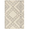 thumbnail image 1 of SAFAVIEH Casablanca Crispin Geometric Shag Area Rug, Ivory/Grey, 5' x 8', 1 of 4