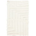 thumbnail image 1 of SAFAVIEH Casablanca Cyan Abstract Wool Area Rug, Ivory, 5' x 8', 1 of 8