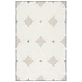 thumbnail image 1 of SAFAVIEH Casablanca Earnestine Medallion Area Rug, Ivory/Brown, 4' x 6', 1 of 8