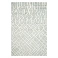 thumbnail image 1 of SAFAVIEH Casablanca Elvan Abstract Geometric Shag Area Rug, Blue/Ivory, 9' x 12', 1 of 4