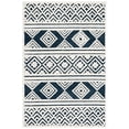 thumbnail image 1 of SAFAVIEH Casablanca Esmond Geometric Area Rug, Ivory/Navy, 8' x 10', 1 of 8