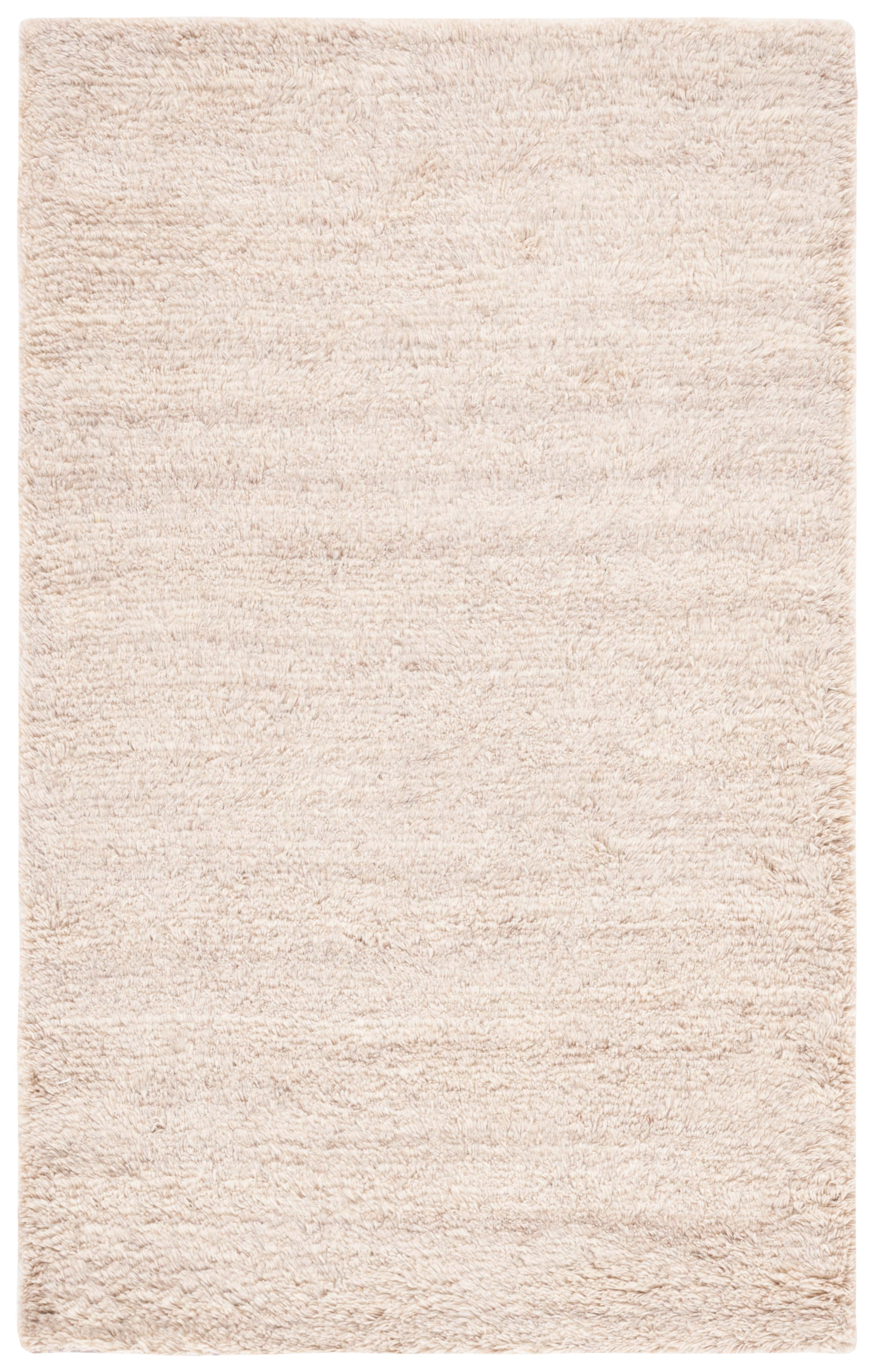 SAFAVIEH Casablanca Eugene Solid Area Rug, Beige, 3' x 5'