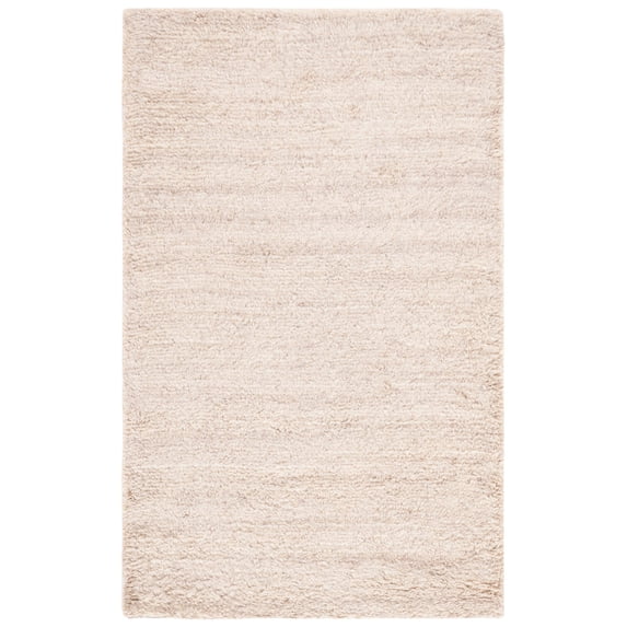 SAFAVIEH Casablanca Eugene Solid Area Rug, Beige, 4' x 6'