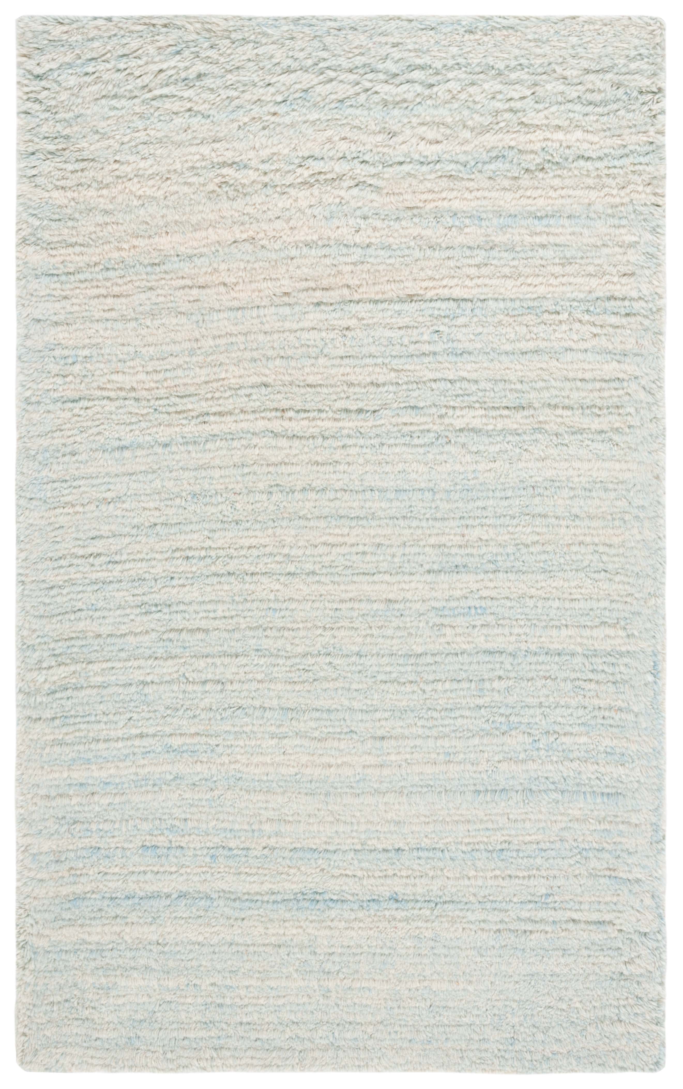 SAFAVIEH Casablanca Eugene Solid Area Rug, Light Blue, 4' x 6 ...