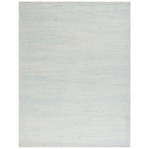 SAFAVIEH Casablanca Eugene Solid Area Rug, Light Blue, 8' x 10'