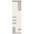 thumbnail image 1 of SAFAVIEH Casablanca Evaline Geometric Runner Rug, Grey/Ivory, 2'3" x 9', 1 of 8