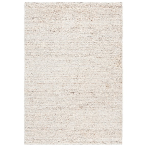 SAFAVIEH Casablanca Gaila Abstract Shag Area Rug, Beige/Ivory, 8' x 10'