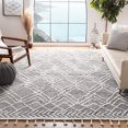 thumbnail image 1 of SAFAVIEH Casablanca Garnet Geometric Area Rug, Grey/Ivory, 8' x 10', 1 of 9
