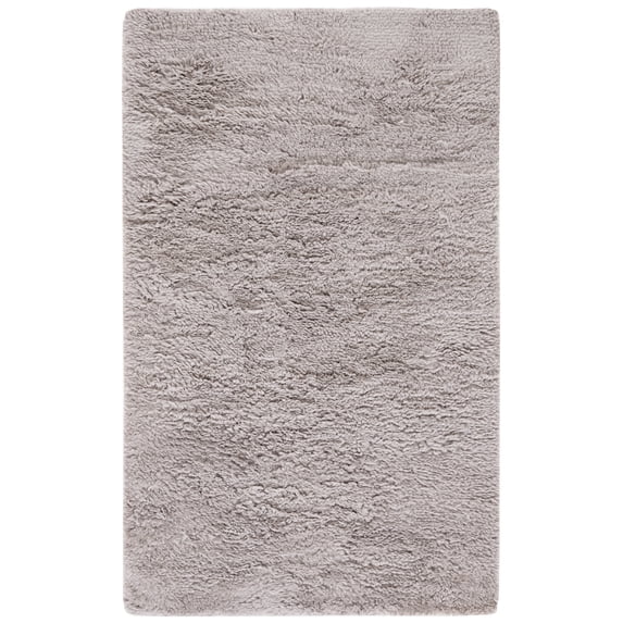 SAFAVIEH Casablanca Genette Solid Area Rug, Grey, 5' x 8'