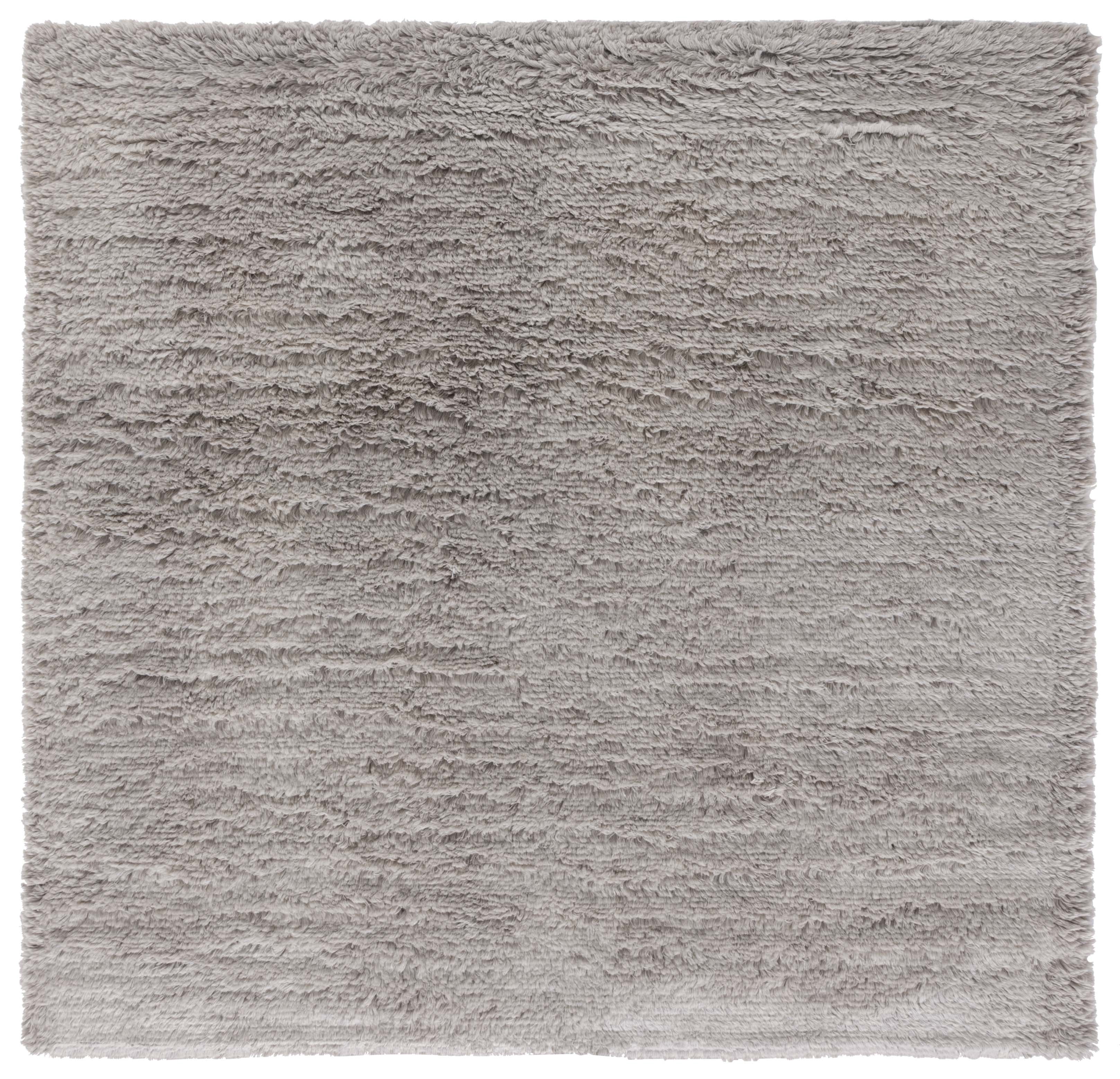 SAFAVIEH Casablanca Genette Solid Area Rug, Grey, 6' x 6' Square