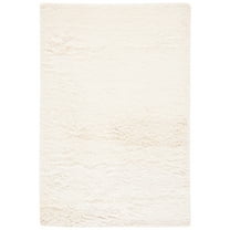SAFAVIEH Casablanca Genette Solid Area Rug, Ivory, 8' x 10'