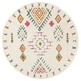 thumbnail image 1 of SAFAVIEH Casablanca Giles Southwestern Area Rug, Ivory/Pink, 6' x 6' Round, 1 of 10
