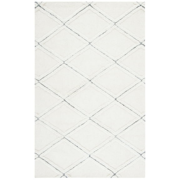 SAFAVIEH Casablanca Jaymz Diamond Area Rug, Ivory, 8' x 10'