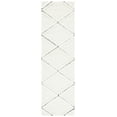 thumbnail image 1 of SAFAVIEH Casablanca Jaymz Diamond Runner Rug, Ivory, 2'3" x 8', 1 of 8