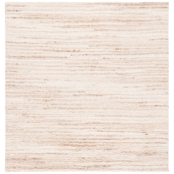 SAFAVIEH Casablanca Katharine Distressed Area Rug, Beige/Ivory, 6' x 6' Square
