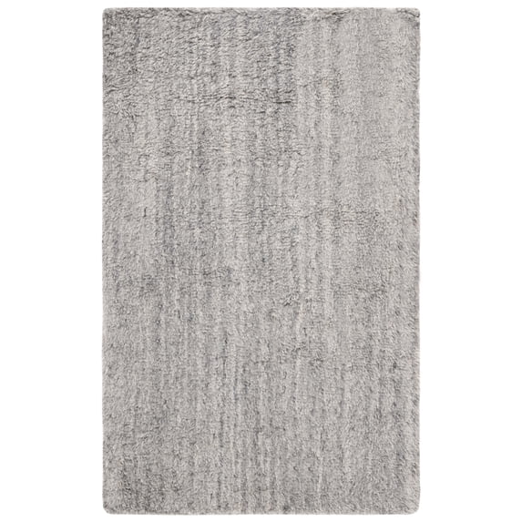 SAFAVIEH Casablanca Keane Solid Area Rug, Grey, 3' x 5'
