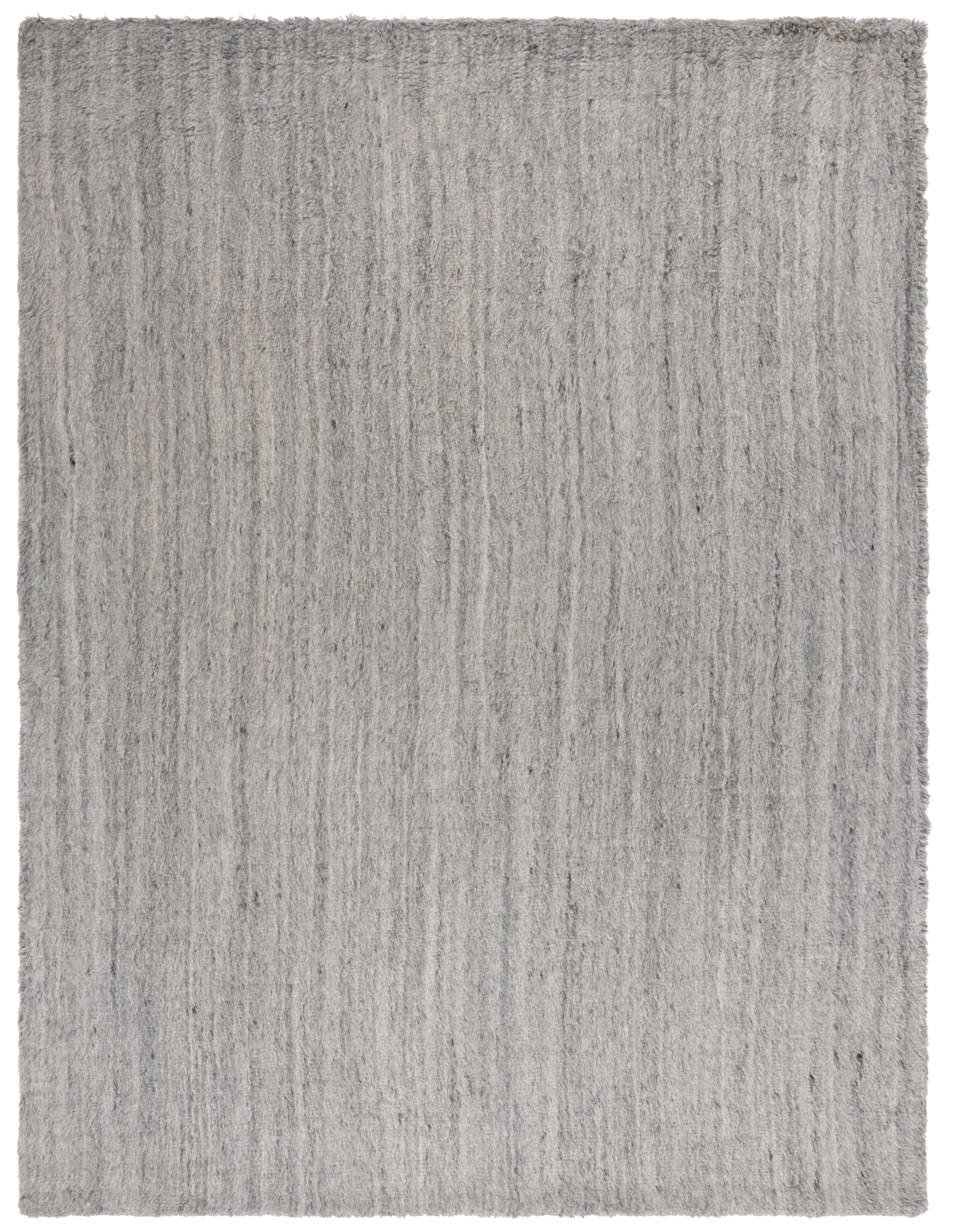 SAFAVIEH Casablanca Keane Solid Area Rug, Grey, 8' x 10'