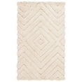thumbnail image 1 of SAFAVIEH Casablanca Ladonna Diamond Wool Area Rug, Beige, 4' x 6', 1 of 8