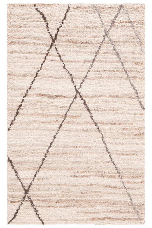 Casablanca Paul Geometric Area Rug, Beige, 4' x 6'