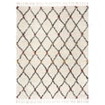 thumbnail image 1 of SAFAVIEH Casablanca Petrina Geometric Shag Area Rug, Ivory/Multi, 4' x 6', 1 of 3