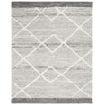 thumbnail image 1 of SAFAVIEH Casablanca Reannon Diamond Area Rug, Grey/Ivory, 8' x 10', 1 of 8