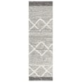 thumbnail image 1 of SAFAVIEH Casablanca Reannon Diamond Runner Rug, Grey/Ivory, 2'3" x 8', 1 of 8