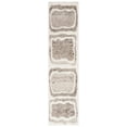thumbnail image 1 of SAFAVIEH Casablanca Rhoda Geometric Wool Runner Rug, Ivory/Brown, 2'3" x 9', 1 of 8