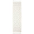 thumbnail image 1 of SAFAVIEH Casablanca Rordan Geometric Shag Runner Rug, Ivory, 2'3" x 12', 1 of 7