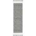 thumbnail image 1 of SAFAVIEH Casablanca Roswell Geometric Runner Rug, Black/Ivory, 2'3" x 8', 1 of 8