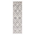 thumbnail image 1 of SAFAVIEH Casablanca Selma Abstract Wool Runner Rug, Grey/Ivory, 2'3" x 8', 1 of 7