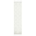 thumbnail image 1 of SAFAVIEH Casablanca Vasil Diamond Wool Runner Rug, Ivory, 2'3" x 7', 1 of 7