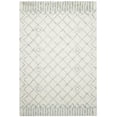 thumbnail image 1 of SAFAVIEH Casablanca Wilmer Abstract Shag Area Rug, Ivory/Blue, 6' x 9', 1 of 7