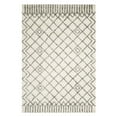 thumbnail image 1 of SAFAVIEH Casablanca Wilmer Abstract Shag Area Rug, Ivory/Grey, 4' x 6', 1 of 5
