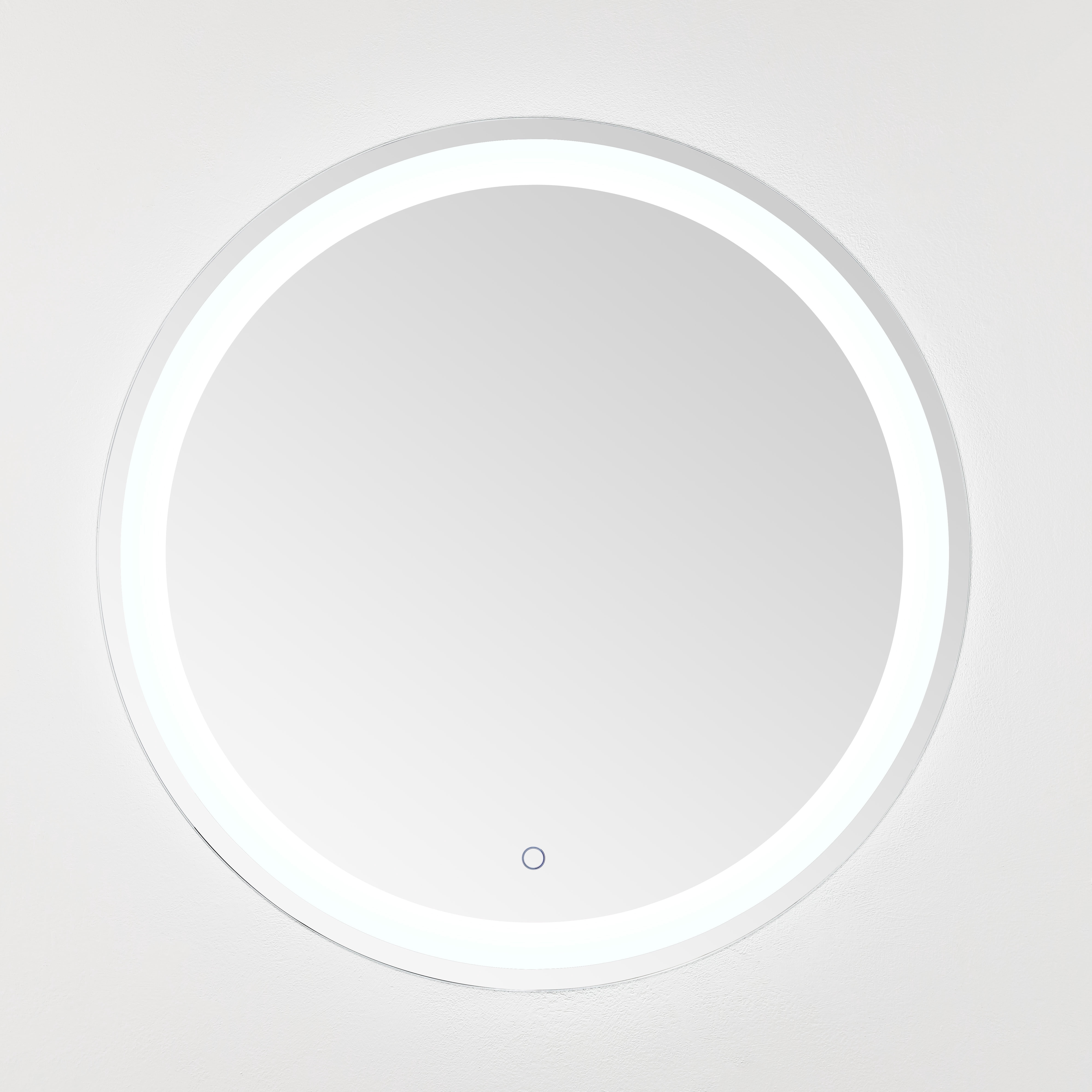 Free Shipping! SAFAVIEH Caspar 30 Inch Aluminum Led Mirror, Silver ...