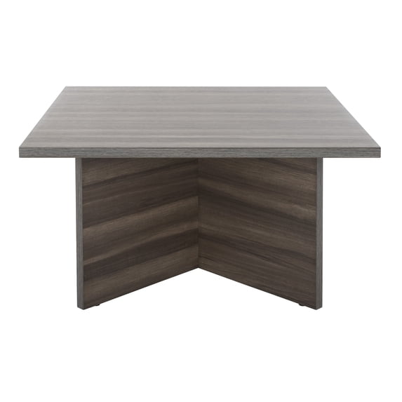 SAFAVIEH Cathen Contemporary 32 in. Square Coffee Table, Black (32 in. W x 32 in. D x 16.5 in. H)