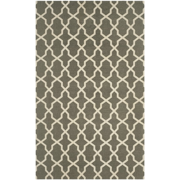 SAFAVIEH Cedar Brook Cathleen Geometric Area Rug, Grey/Ivory, 5' x 8'