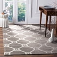 thumbnail image 1 of SAFAVIEH Cedar Brook Carrissa Geometric Area Rug, Gray/Silver, 4' x 6', 1 of 8