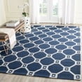 thumbnail image 1 of SAFAVIEH Cedar Brook Carrissa Geometric Area Rug, Navy/Silver, 7'3" x 9'3", 1 of 8