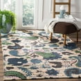 thumbnail image 1 of SAFAVIEH Cedar Brook Philander Paisley Cotton Area Rug, Blue/Multi, 4' x 6', 1 of 8