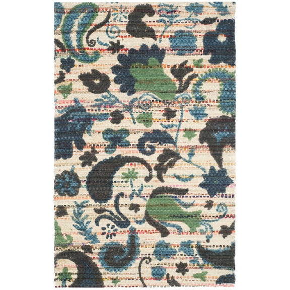 SAFAVIEH Cedar Brook CDR321A Handmade Blue / Multi Rug