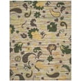 thumbnail image 1 of SAFAVIEH Cedar Brook Philander Paisley Cotton Area Rug, Green/Multi, 8' x 10', 1 of 8