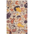 thumbnail image 1 of SAFAVIEH Cedar Brook Philander Paisley Cotton Area Rug, Orange/Multi, 4' x 6', 1 of 8
