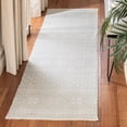 thumbnail image 1 of SAFAVIEH Cedar Brook Lynette Southwestern Cotton Runner Rug, Silver/Ivory, 2'3" x 8', 1 of 5