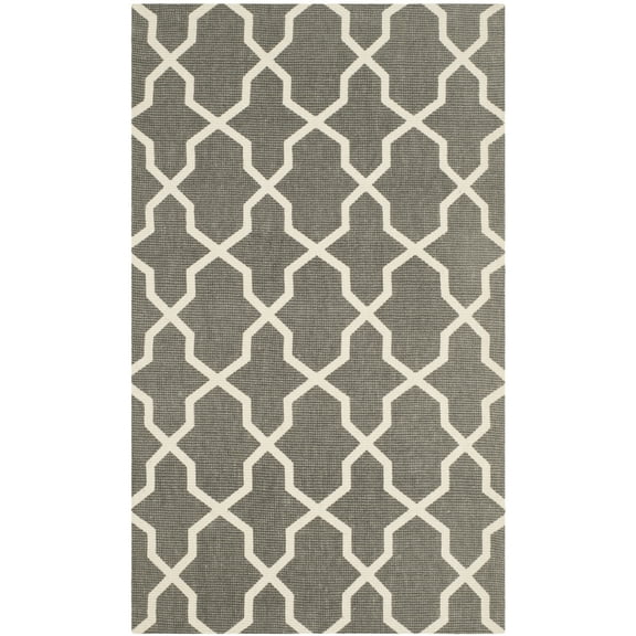 SAFAVIEH Cedar Brook Cathleen Geometric Area Rug, Grey/Ivory, 2'3" x 3'9"