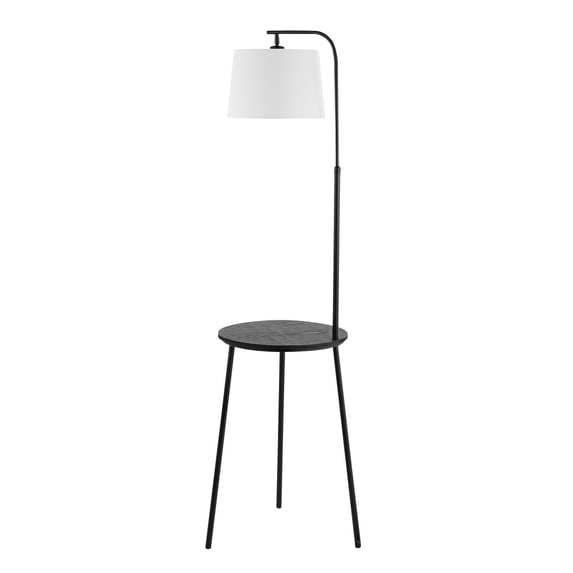SAFAVIEH Celyn 70 in. Modern Contemporary Floor Lamp, Black