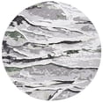 thumbnail image 1 of SAFAVIEH Century Alfreda Camouflage Area Rug, Grey/Green, 6'7" x 6'7" Round, 1 of 7