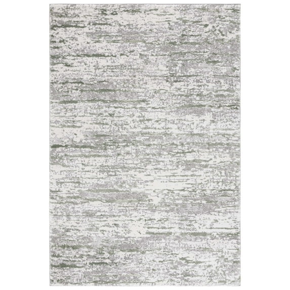 SAFAVIEH Century Arianne Distressed Area Rug, Gray/Dark Green, 4'5" x 6'5"