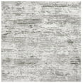 thumbnail image 1 of SAFAVIEH Century Arianne Distressed Area Rug, Gray/Dark Green, 6'7" x 6'7" Square, 1 of 11