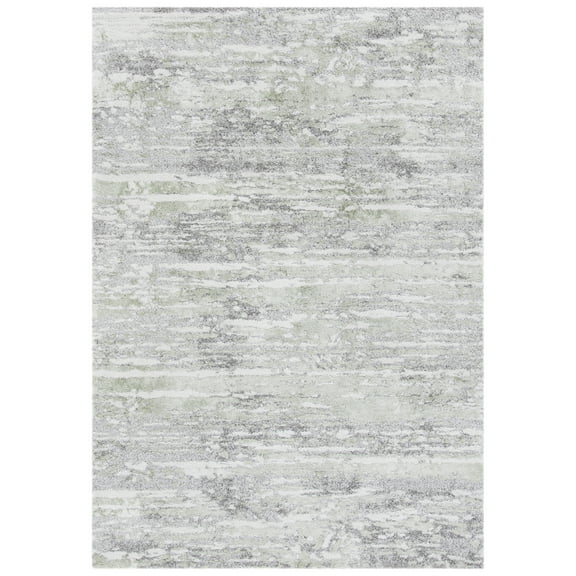 SAFAVIEH Century Arianne Distressed Area Rug, Grey/Green, 2'7" x 5'